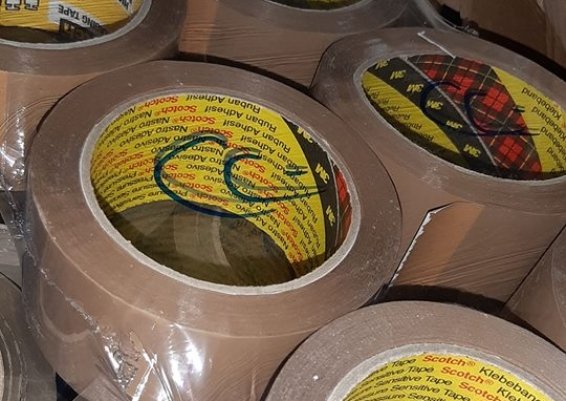 سلوتيب ايطالي شفاف وبني وحليبي ولزق دوكو ايطالي حراري