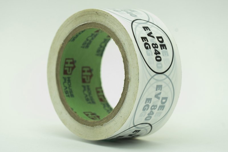 الطباعة علي السلوتيب سلوتيب مطبوع Adhesive Printed Tape سلوتيب للمصانع والشركات جميع انواع البكر الا