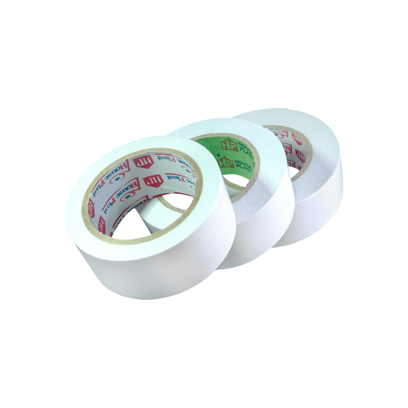 شريط لاصق دبل فيس سلوتيب دبل فيس فوم ابيض  سلوتيب هاوس بلاست House plast جميع انواع  السلوتيب