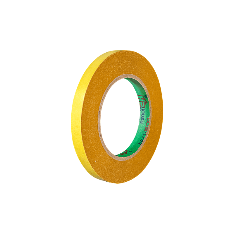 دبل فيس سولفنت اصفر سلوتيب دبل فيس لاصق Double Sided Face Adhesive Tapeسلوتيب هاوس بلاست House plast