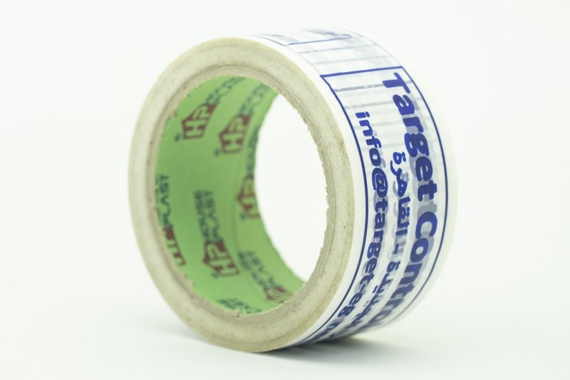 سلوتيب مطبوع اطبع السلوتيب بلوجو المصنع او الشركة سلوتيب مطبوع Adhesive Printed Tape طباعه السولتيب 