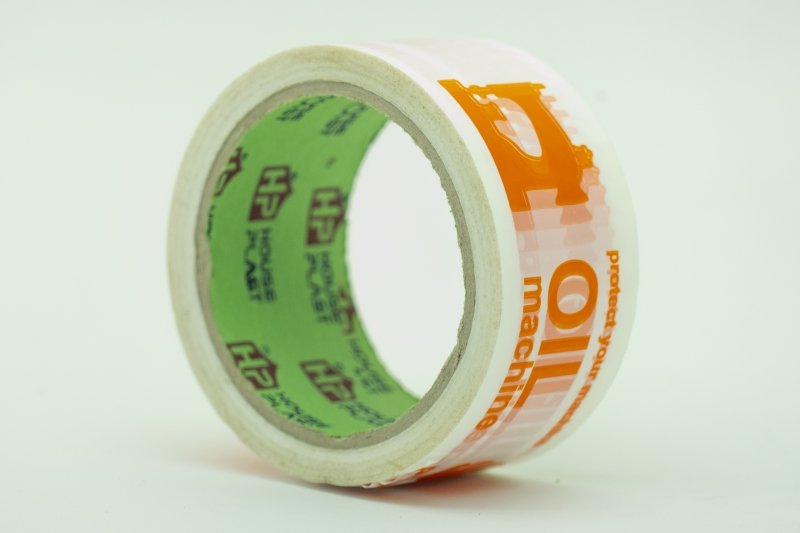 مصنع طباعه السولتيب سلوتيب مطبوع Adhesive Printed Tape طباعه السولتيب سلوتيب هاوس بلاست House plast 