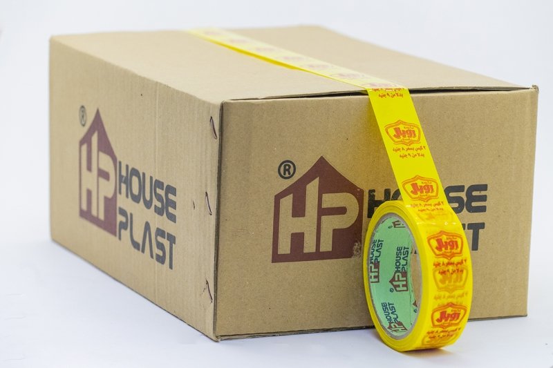مصنع هاوس بلاست للطباعه علي السولتيبسلوتيب مطبوع Adhesive Printed Tape طباعه السولتيب سلوتيب
