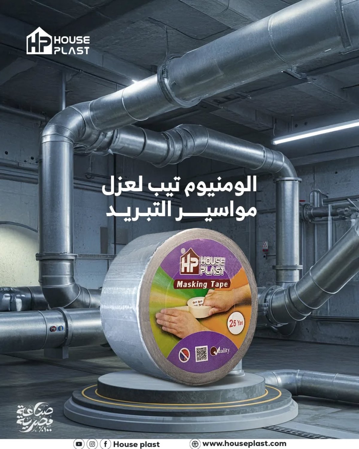 الومنيوم تيب هاوس بلاست